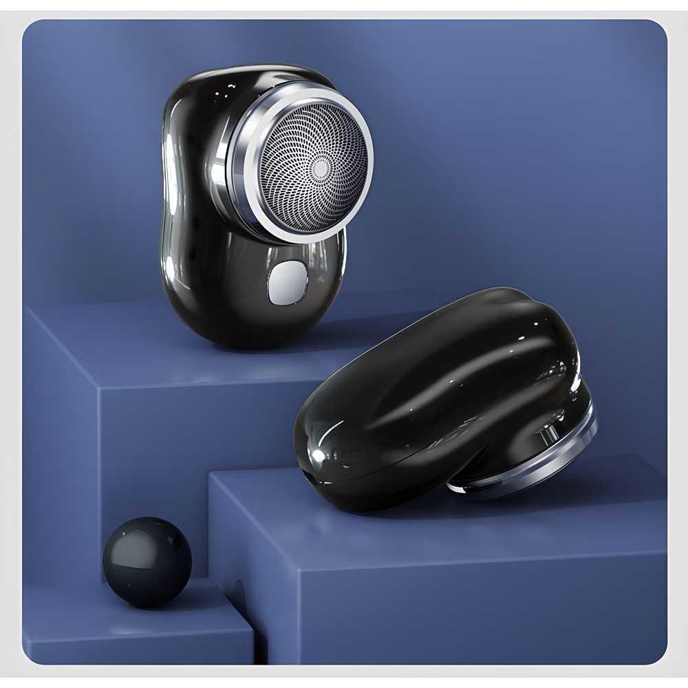 Mini Electric Razor for Quick Grooming On-the-Go